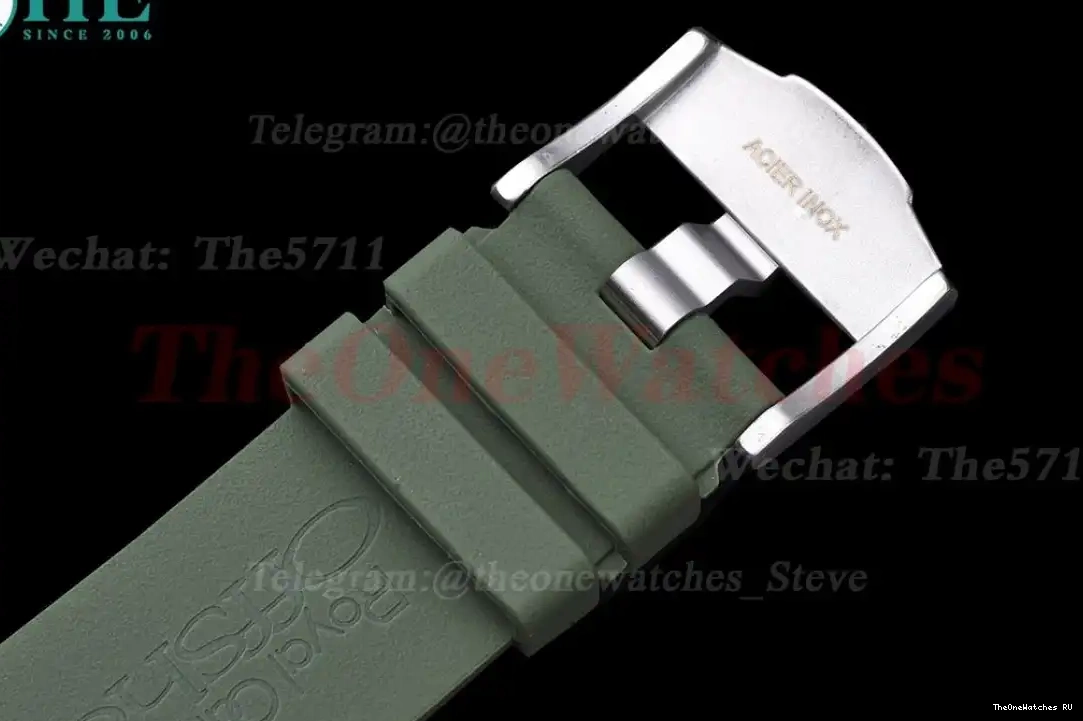 Royal Offshore RU Stk 42mm Diver MY8215 GDF 15710 Green SS Oak 0423